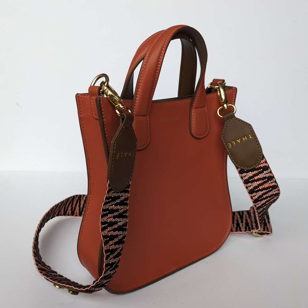 Thale Blanc Mini Gisele Tote in Orange | Minor Defects